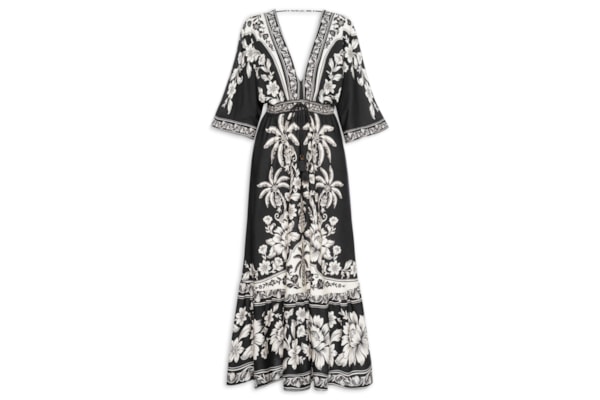 Vestido Midi Guanacaste - Preto