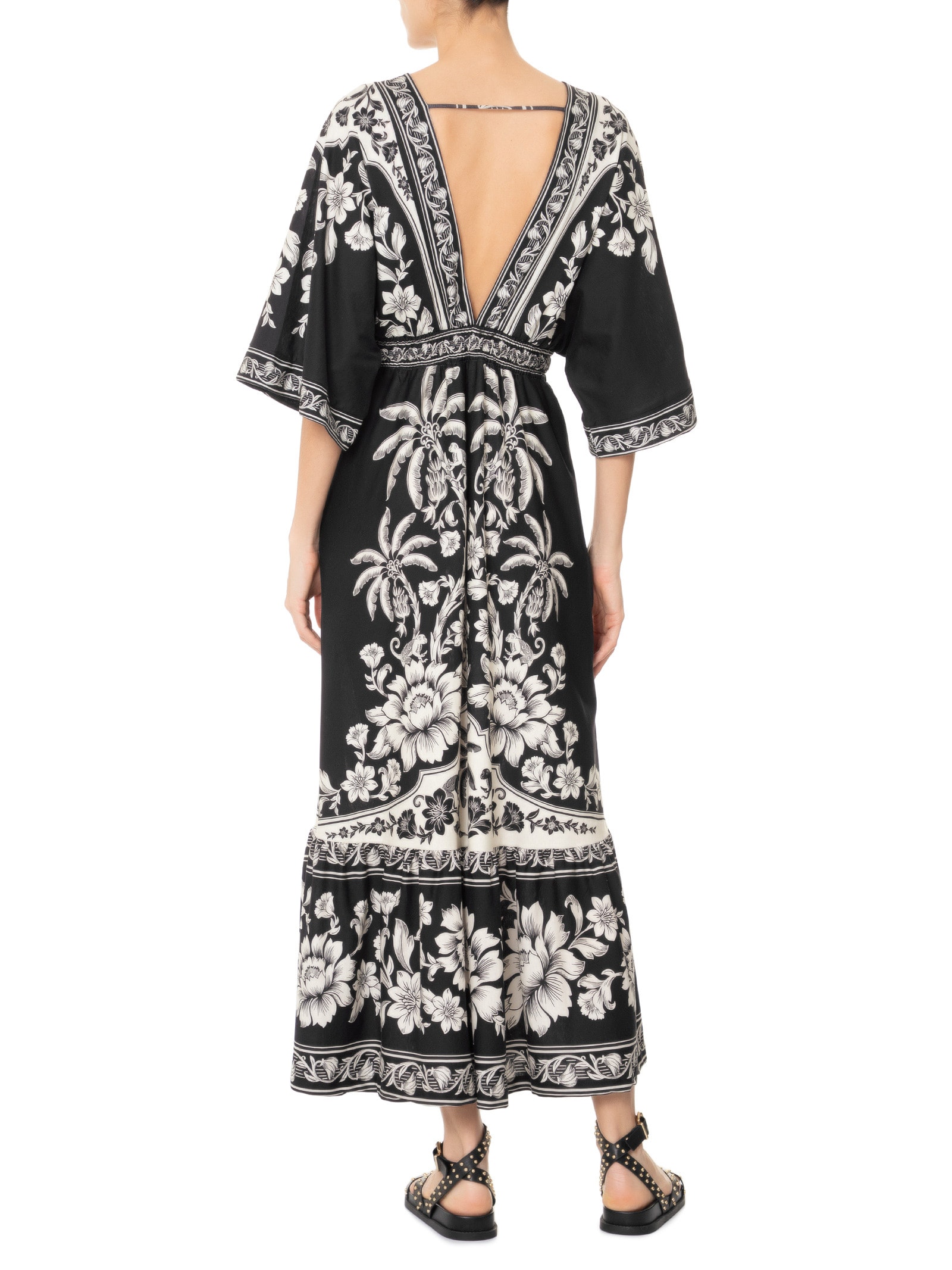 Vestido Midi Guanacaste Preto Farm