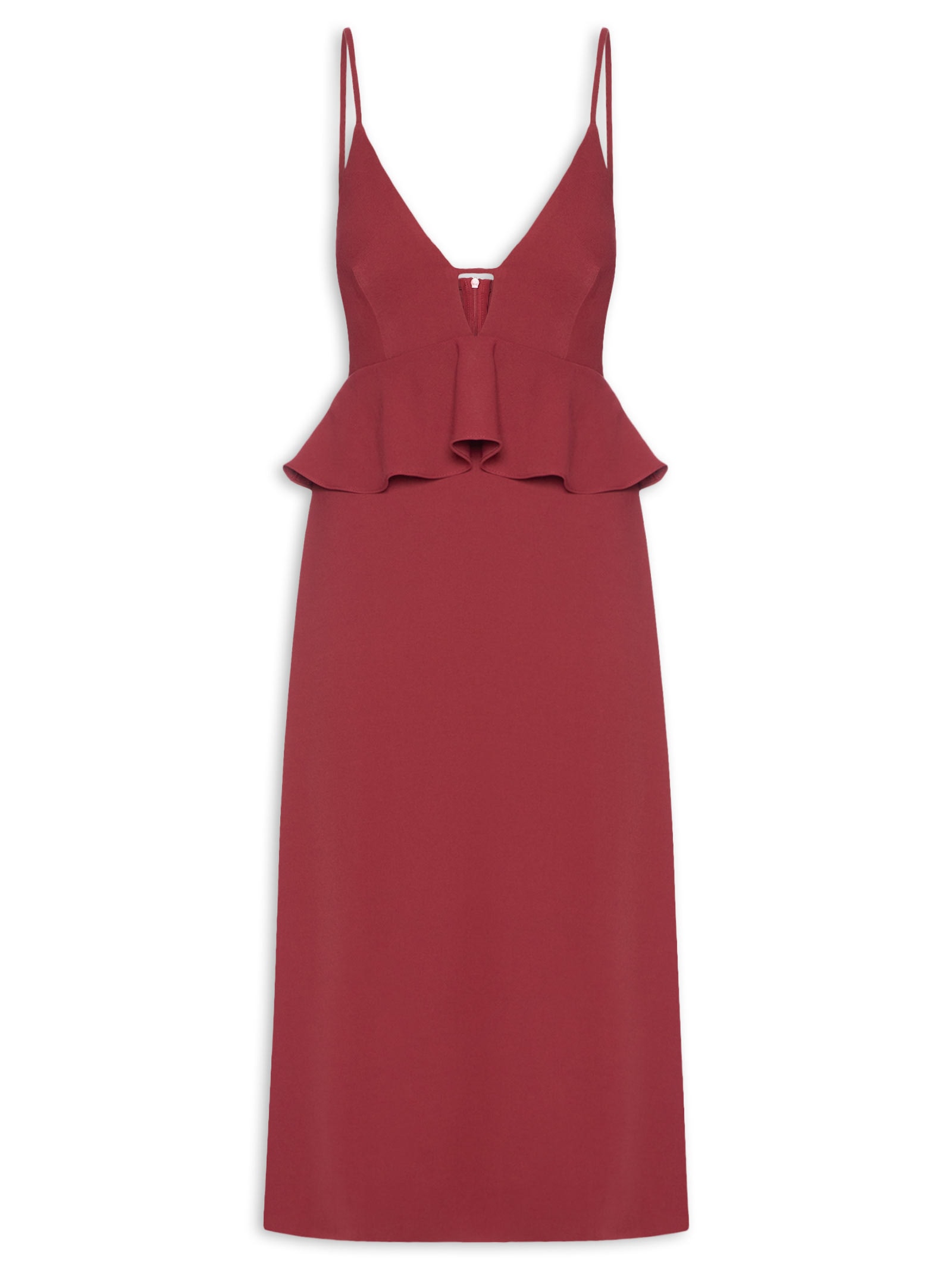 Vestido Midi Iara Vermelho Le Lis