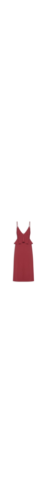 Vestido Midi Iara - Vermelho
