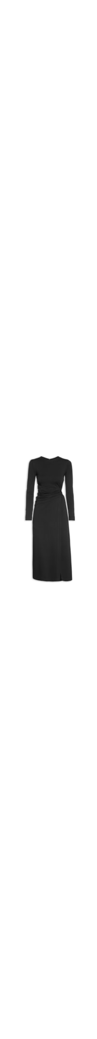 Vestido Midi Juliana Power - Preto