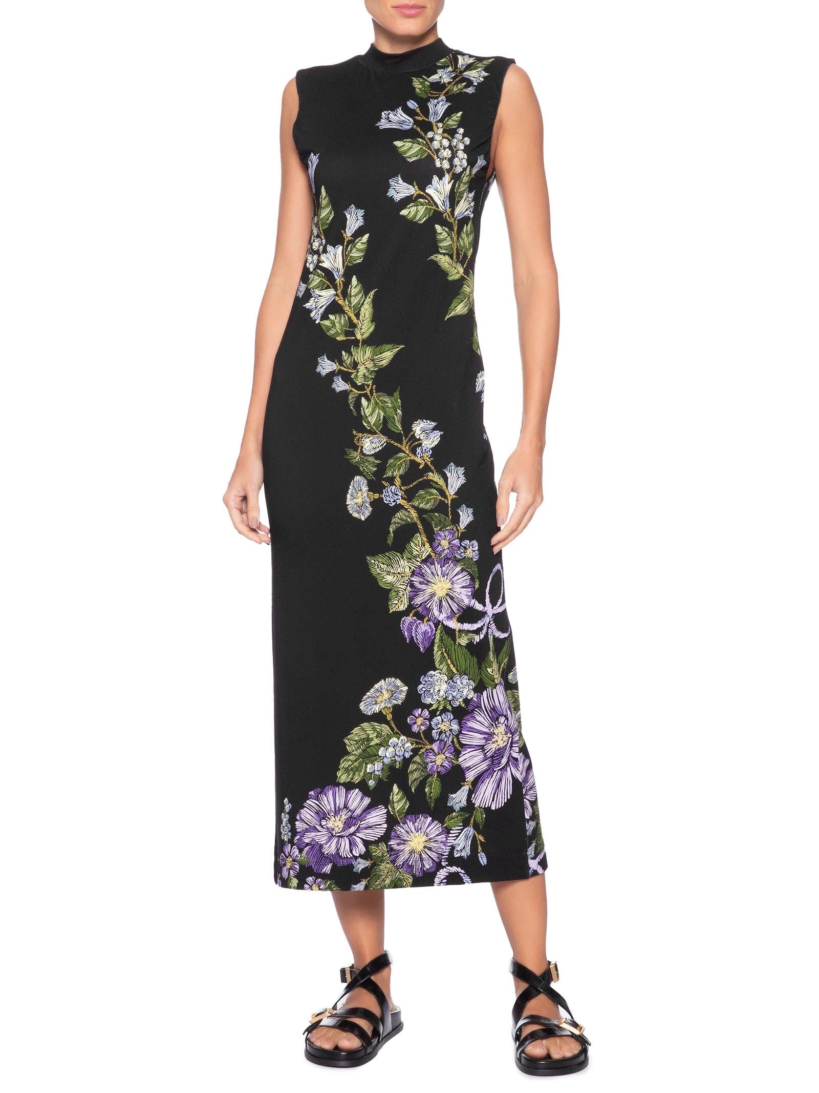 Vestido Midi Julieta – Preto Farm