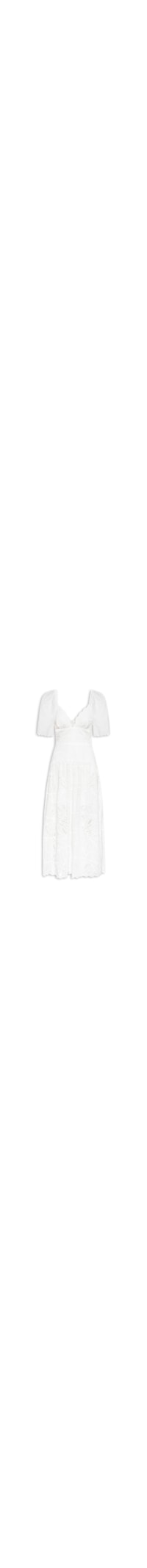 Vestido Midi Laise Antonia - Off White