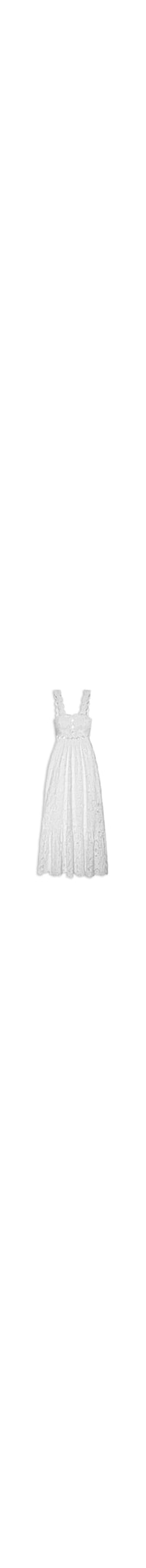 Vestido Midi Laise Concha - Branco