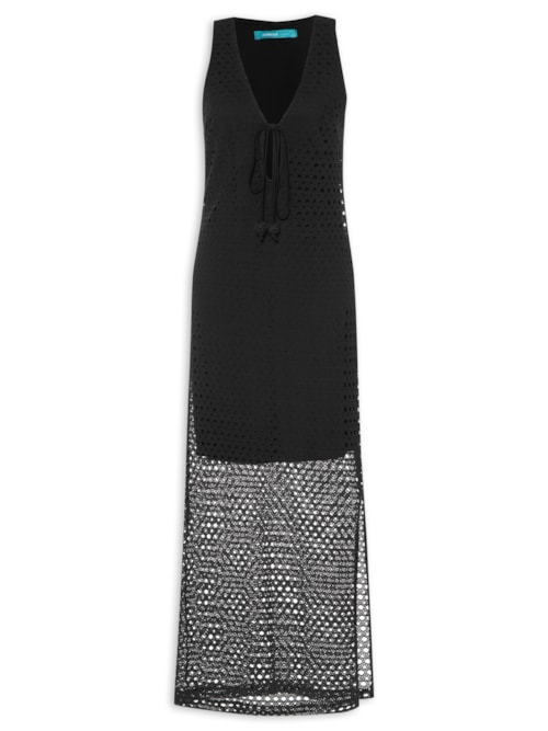 Vestido Midi Laise - Preto