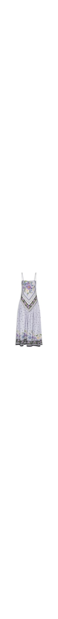 Vestido Midi Lenço Alina - Roxo