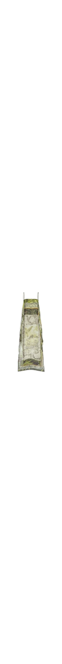 Vestido Midi Lenço Mapa - Verde