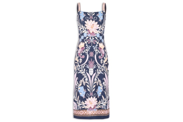 Vestido Midi Leveza Romântica - Azul