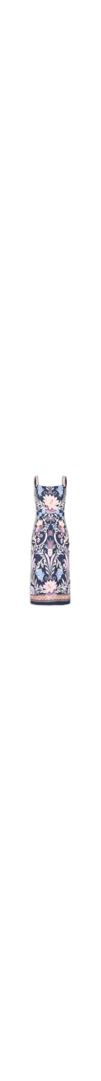 Vestido Midi Leveza Romântica - Azul