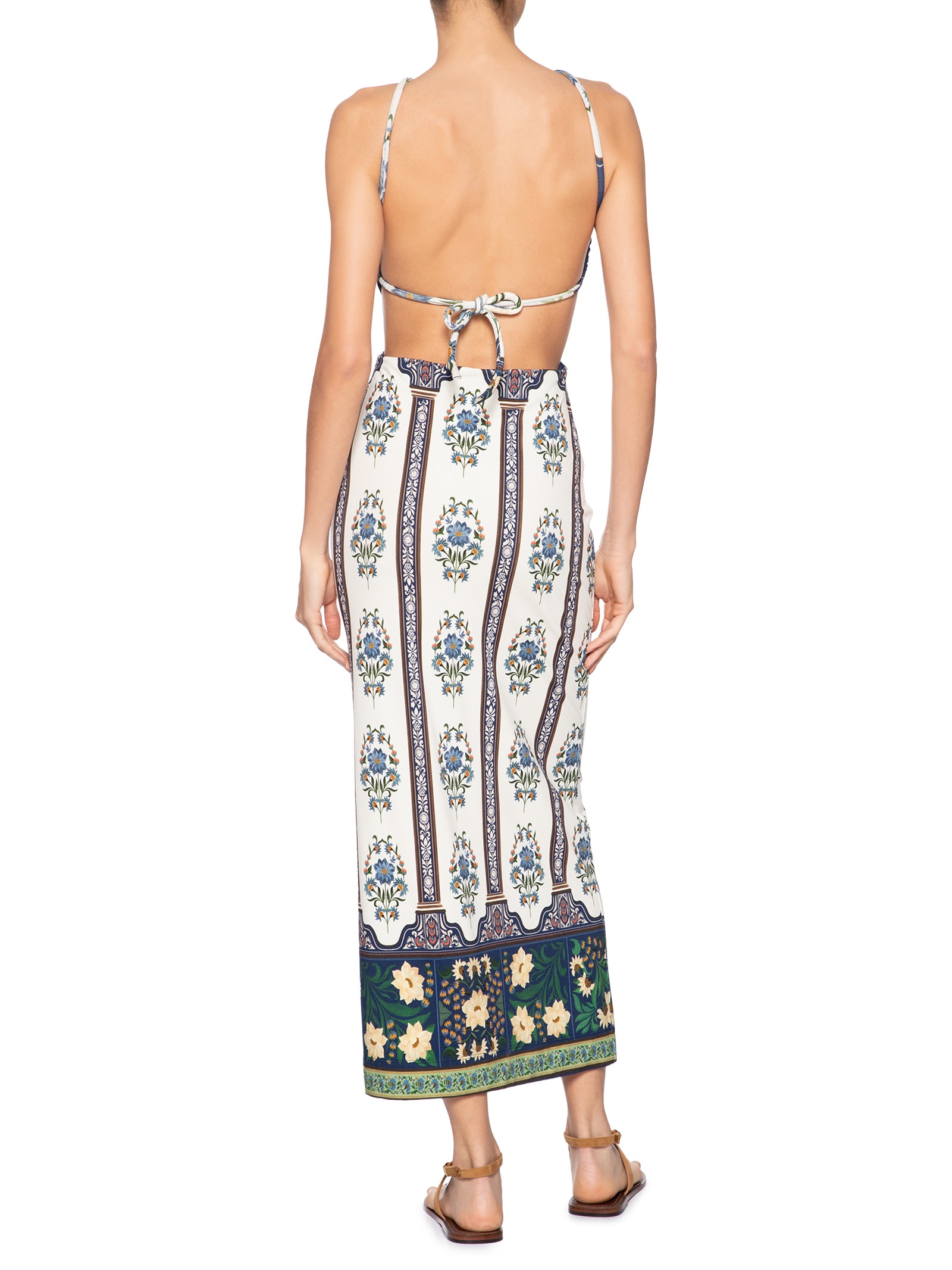 Vestido Midi Manoela Branco Farm