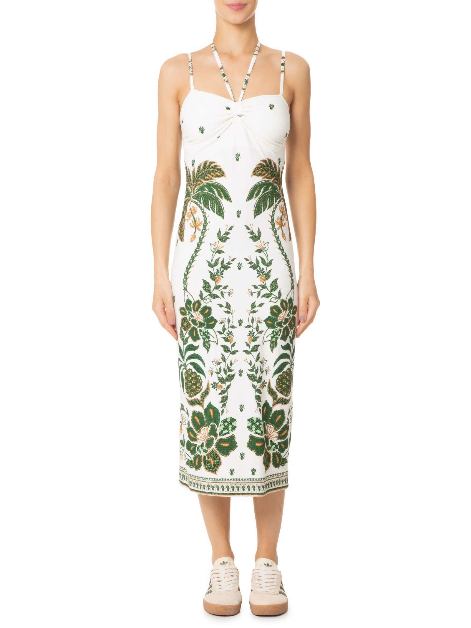 Vestido Midi Mari Verde Farm