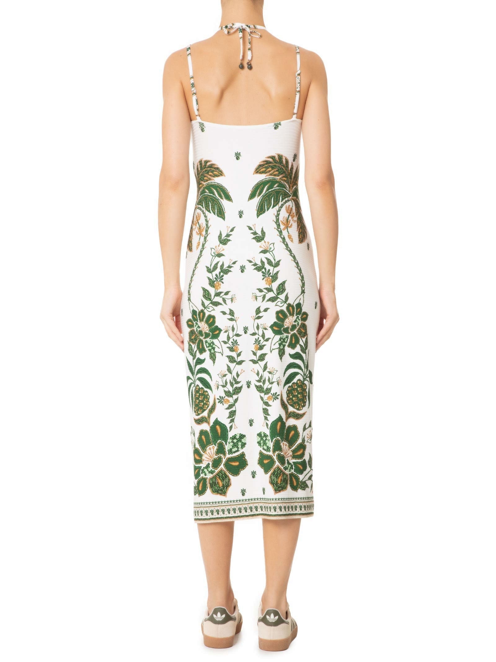 Vestido Midi Mari Verde Farm