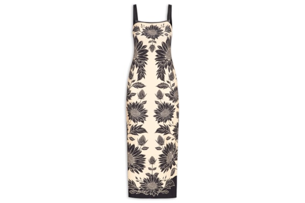 Vestido Midi Maria Lia - Preto