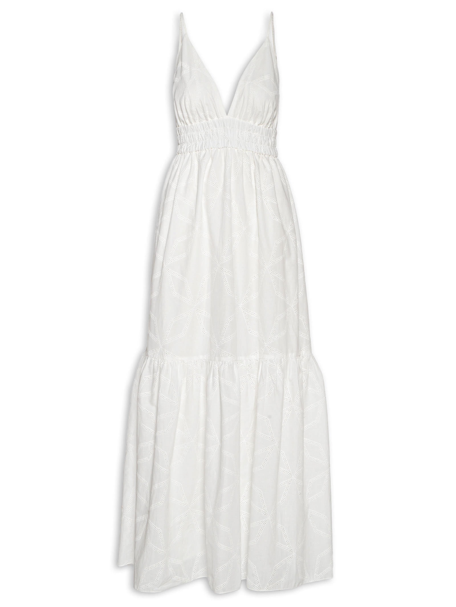 Vestido Midi Maria Off White Dress To
