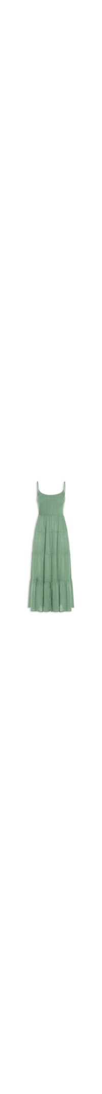 Vestido Midi Marias De Alça - Verde