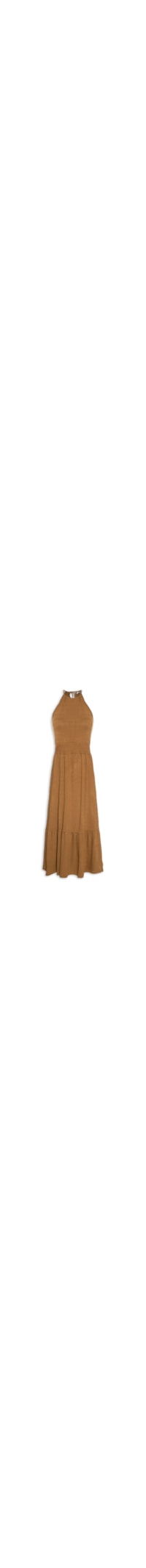 Vestido Midi Marias - Marrom