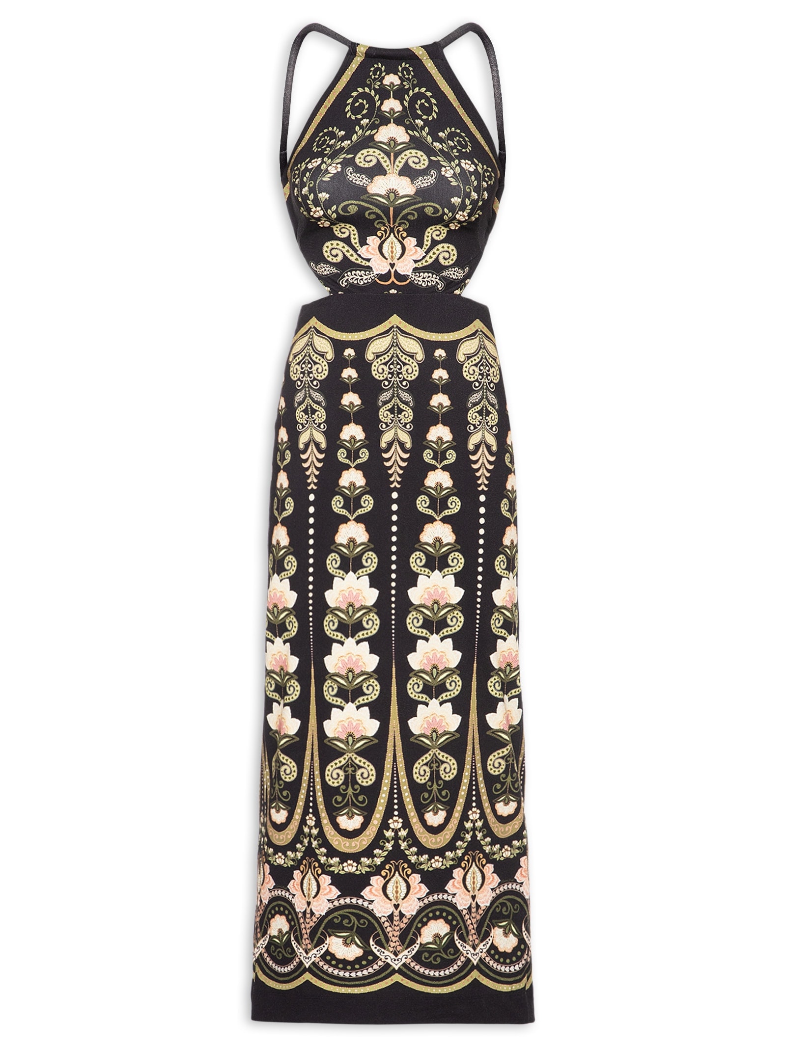 Vestido Midi Nikita Preto Farm
