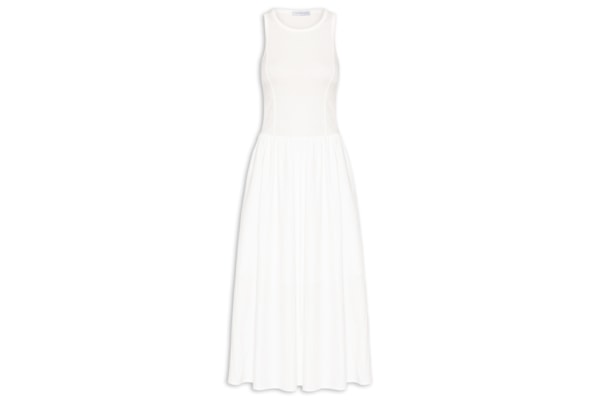 Vestido Midi - Off White