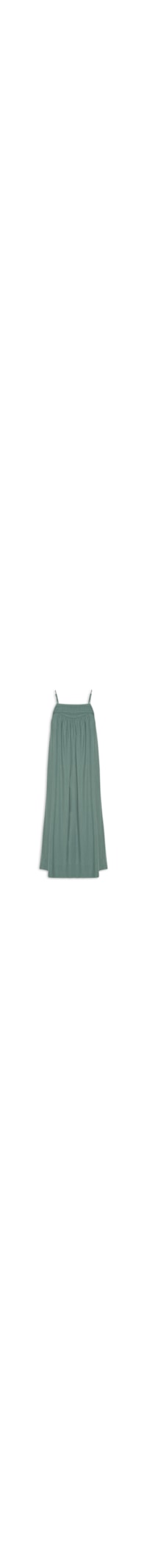 Vestido Midi Pala Pregas - Verde