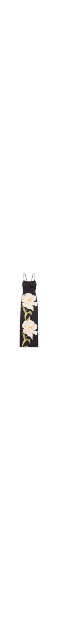 Vestido Midi Papoula - Preto