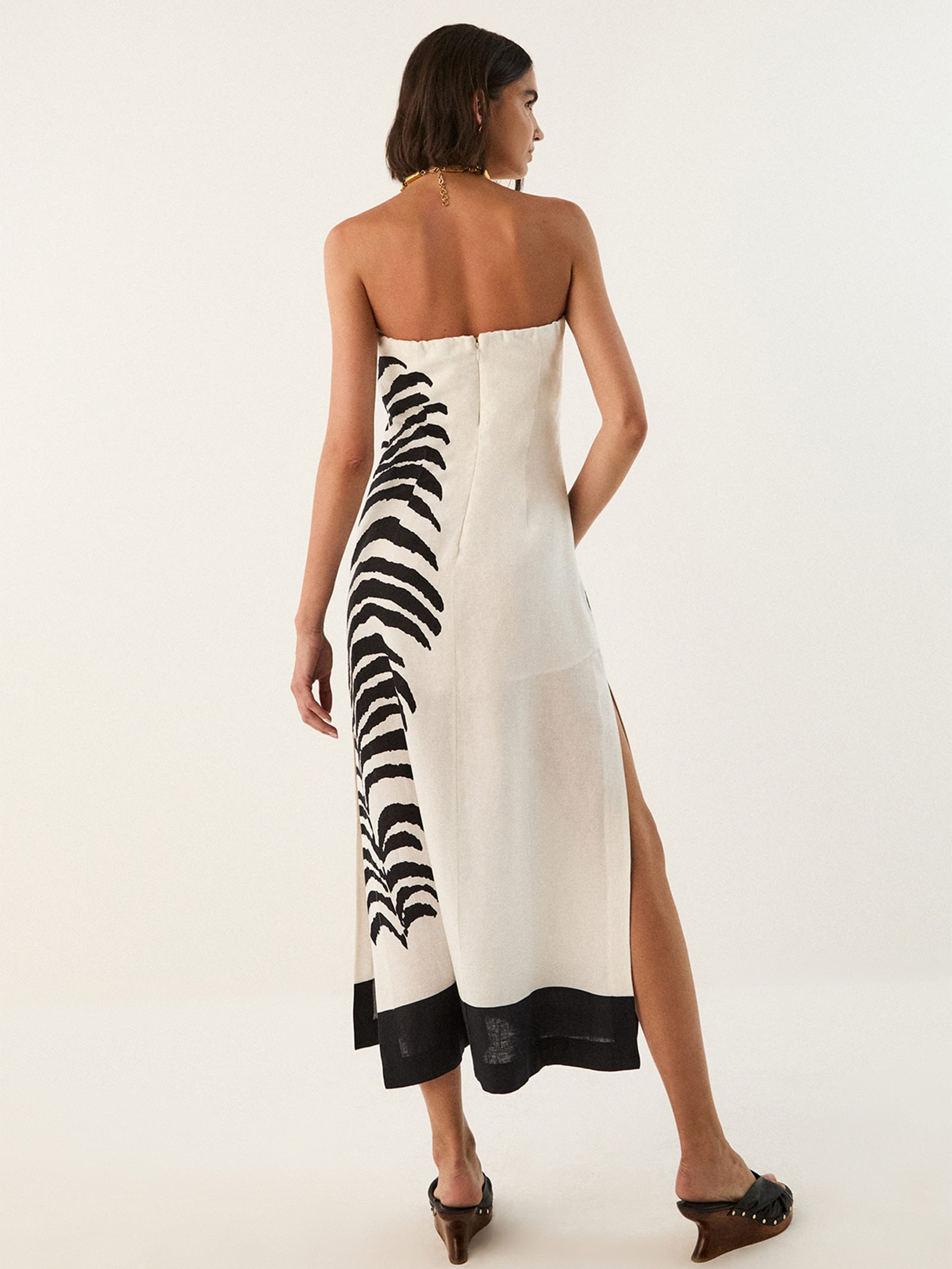 Vestido Midi Penelope Branco Vix
