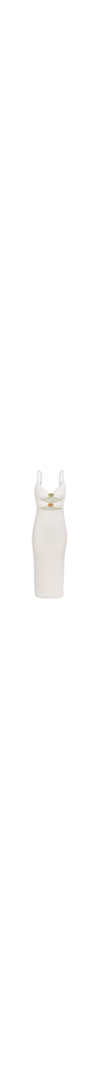 Vestido Midi Petra Det - Branco