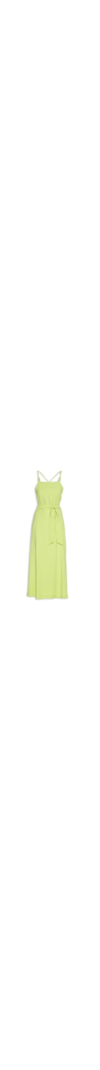 Vestido Midi Ponteiras - Verde