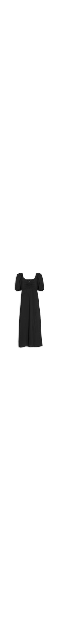 Vestido Midi - Preto