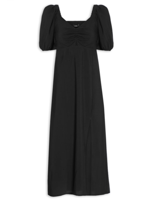 Vestido Midi - Preto