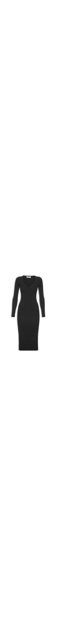 Vestido Midi - Preto