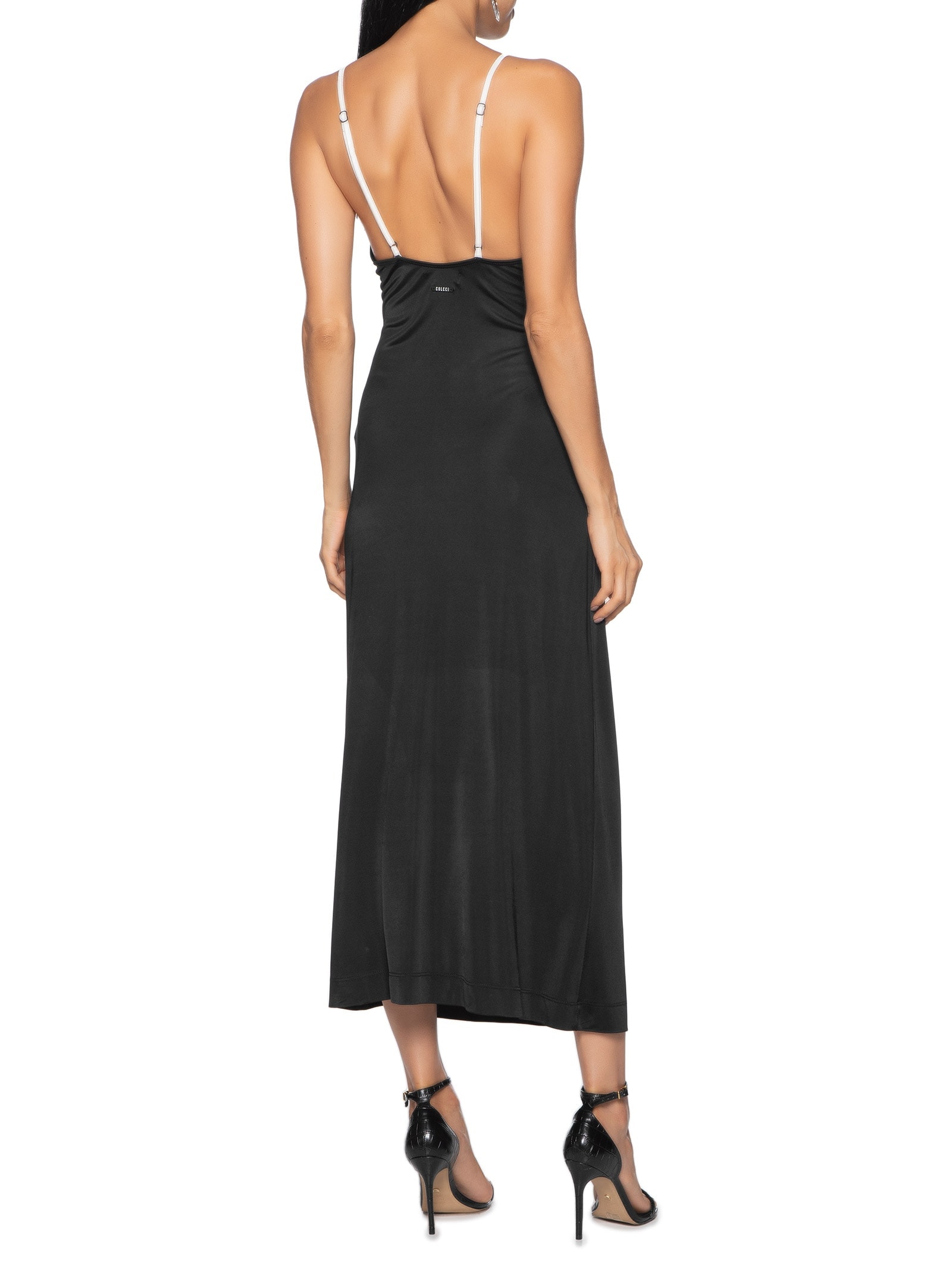 Vestido Midi Preto Colcci