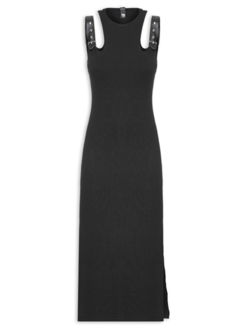 Vestido Midi – Preto