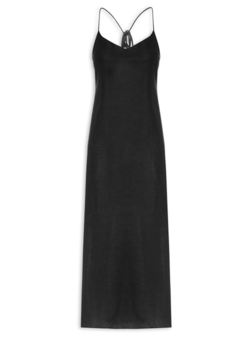 Vestido Midi – Preto