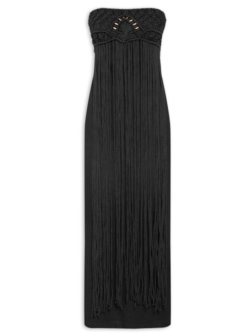 Vestido Midi – Preto