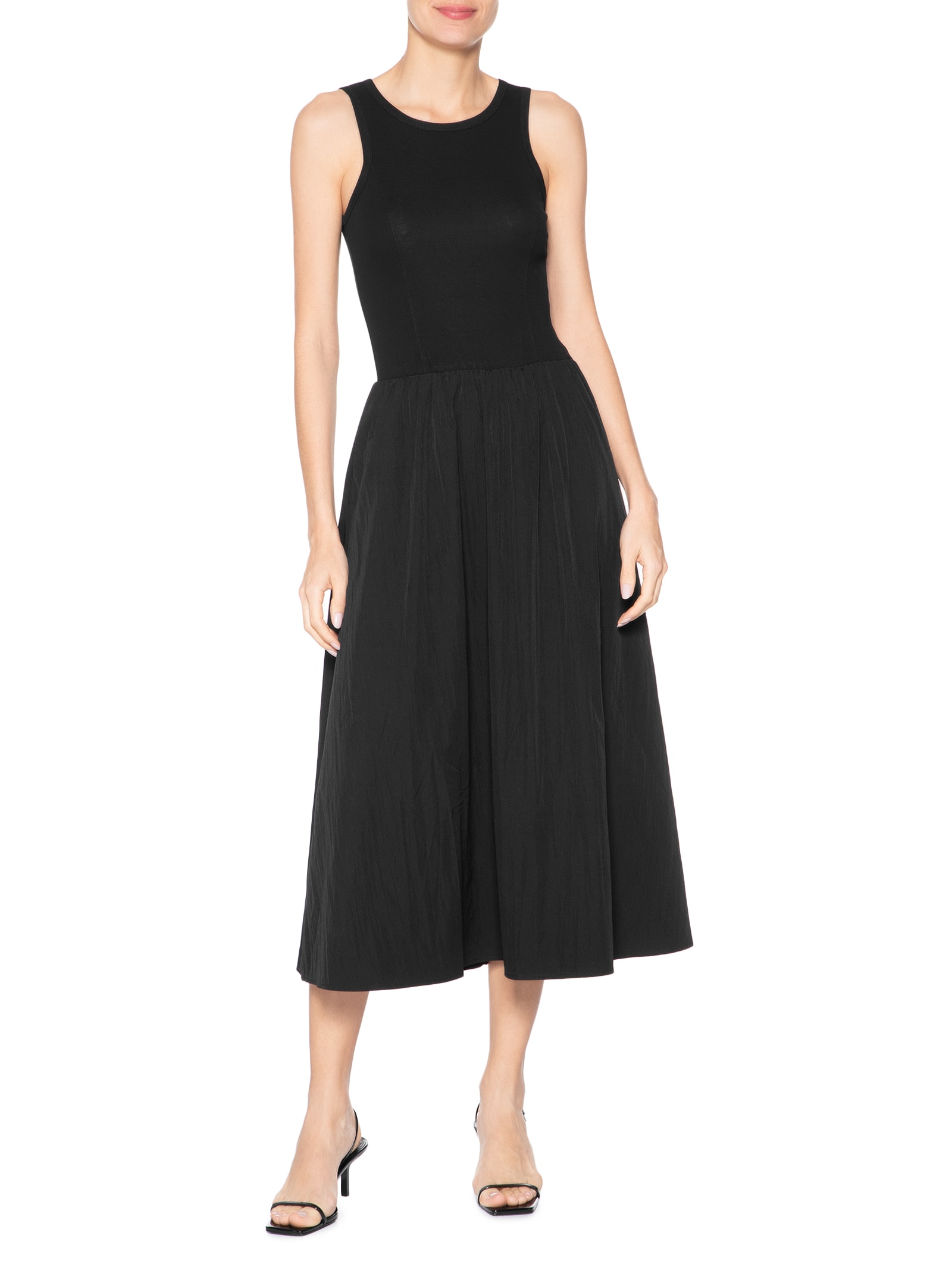 Vestido Midi Preto Market 33