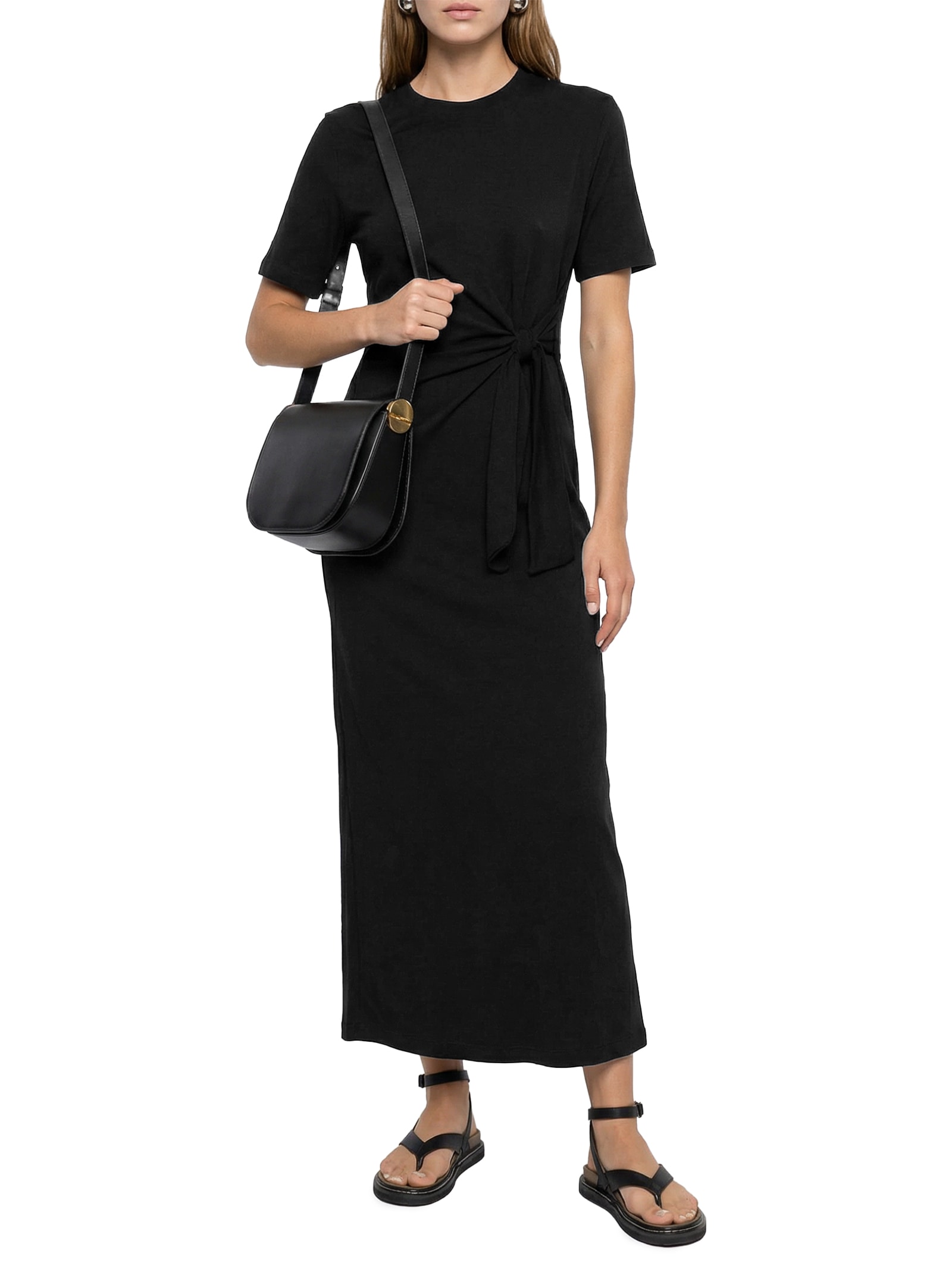 Vestido Midi Preto Hering