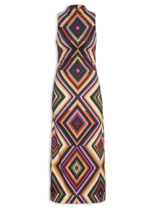 Vestido Midi Pretti – Rosa