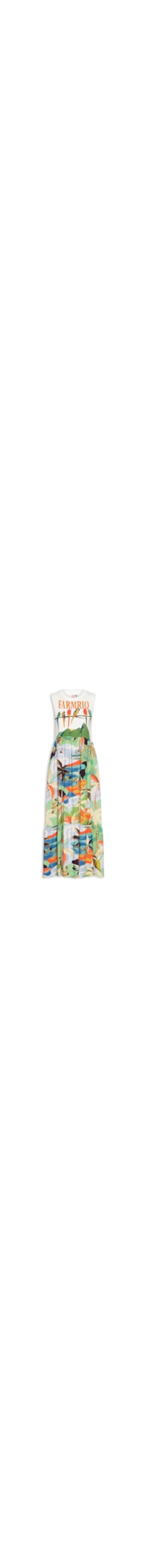 Vestido Midi Regata Arara Galho - Verde