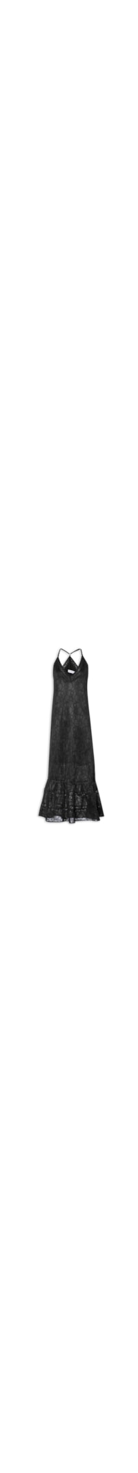 Vestido Midi Renda Isa - Preto