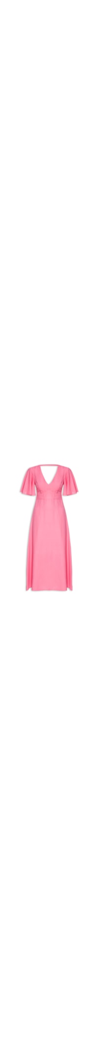 Vestido Midi - Rosa