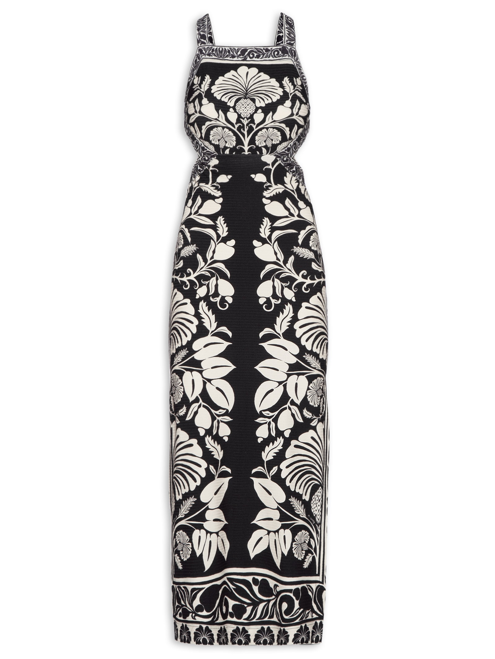 Vestido Midi Sintra Preto Farm