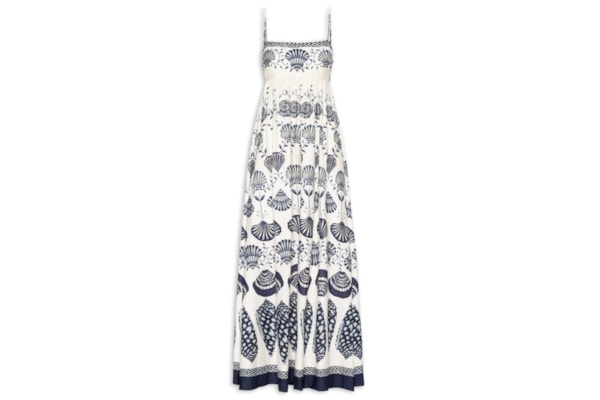 Vestido Midi Sonho de Concha – Branco