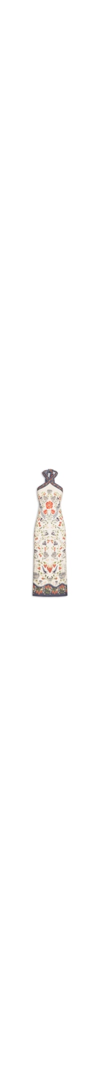 Vestido Midi Sonho De Morango - Branco