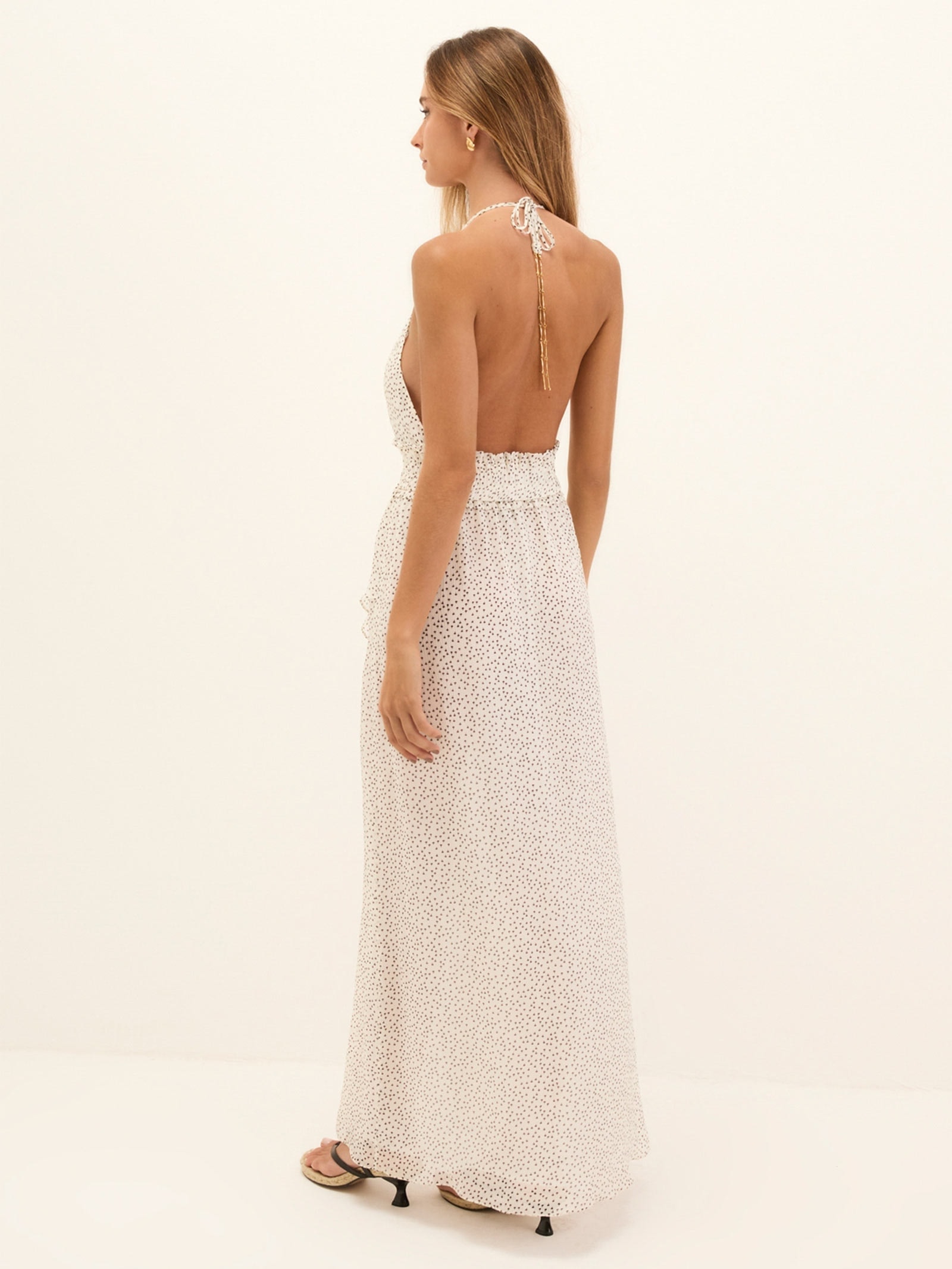 Vestido Midi Tancy Det Branco Vix