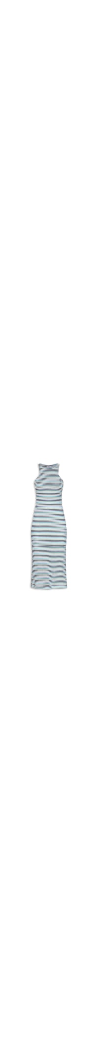 Vestido Midi Tricot Colors - Azul