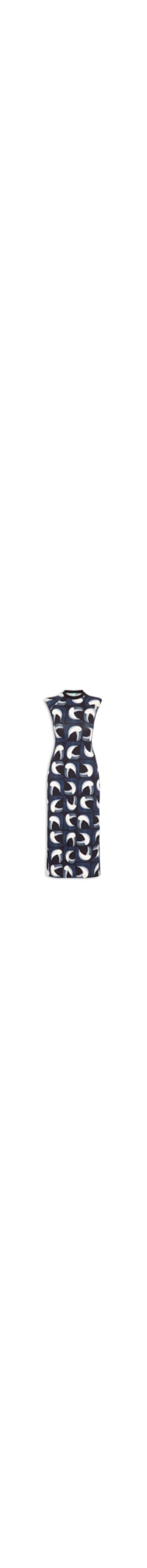 Vestido Midi Tuca Tropical – Preto