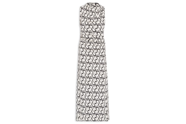 Vestido Midi Tuca Xadrez - Preto