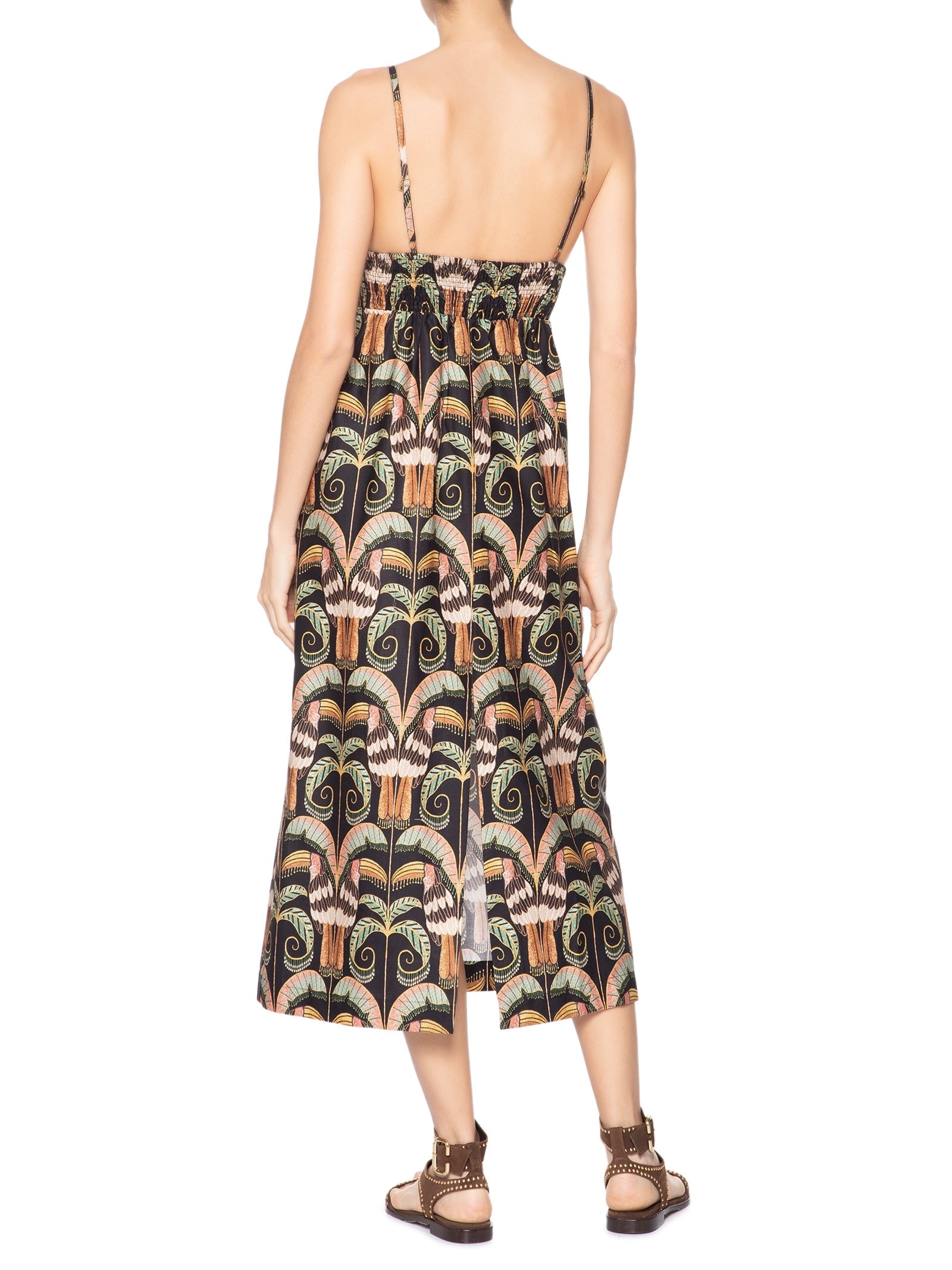 Vestido Midi Tucano Real Preto Farm