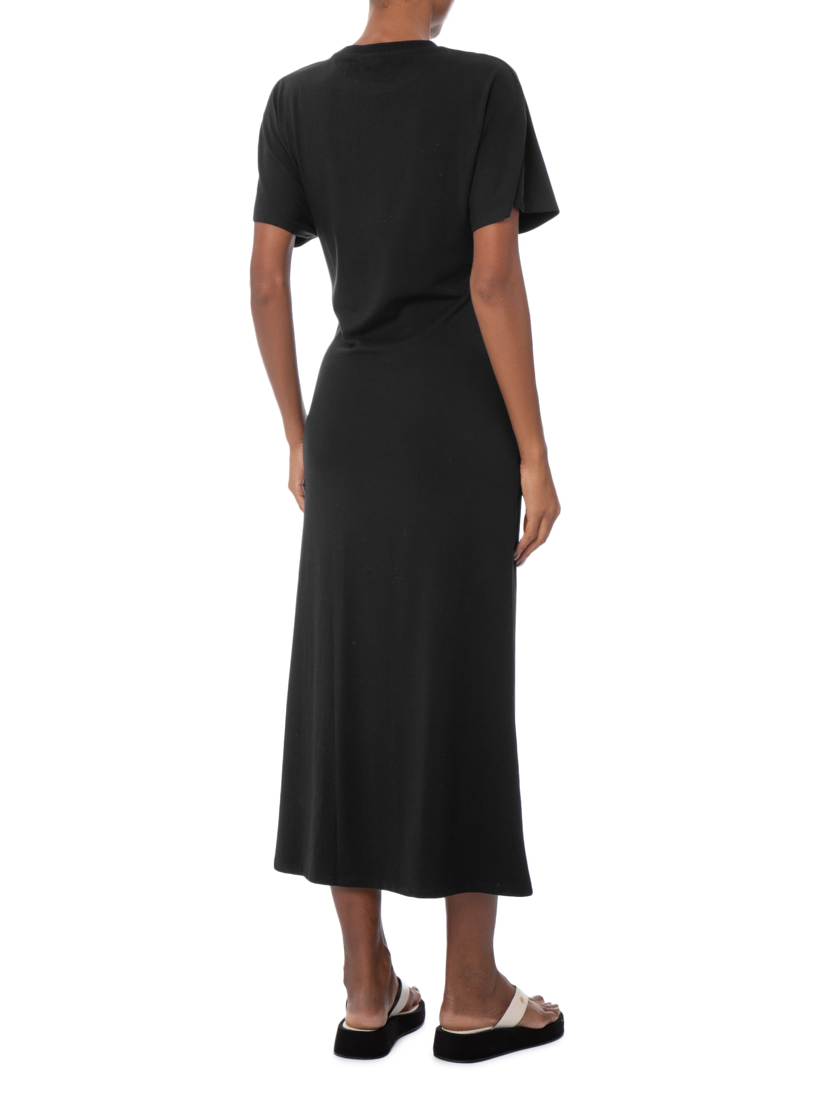 Vestido Midi Twist Tee Maxi Dress Preto Cotton On