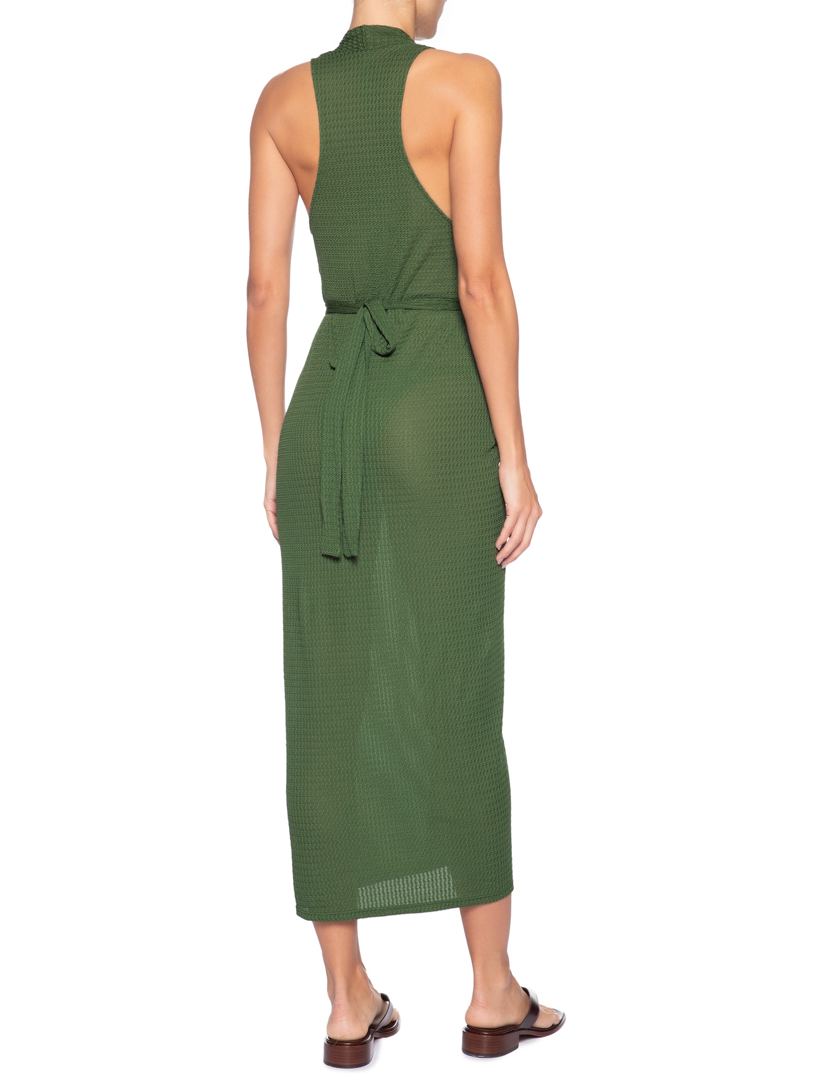 Vestido Midi Verde Cia Marítima